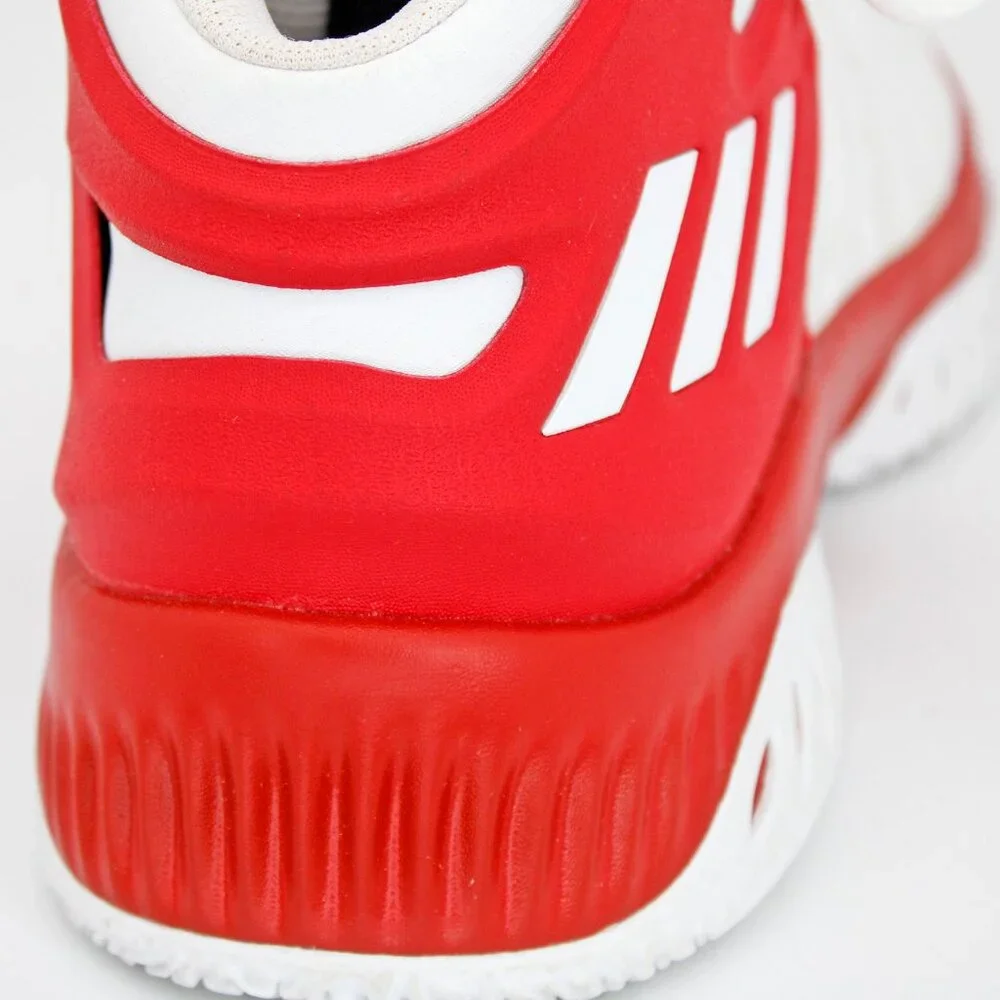 Adidas Men's Explosive Bounce Basketball Shoe CQ1572 White Red: Size 15 - Picture 7 of 9
